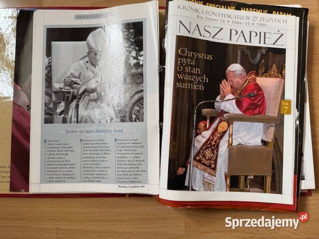 Czasopisma z czasów PRL kronika Nasz Papież Częstochowa