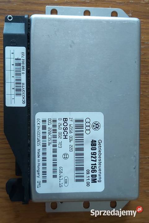 Sterownik skrzyni biegów Audi A6 C5 4B0 927 157 Oława