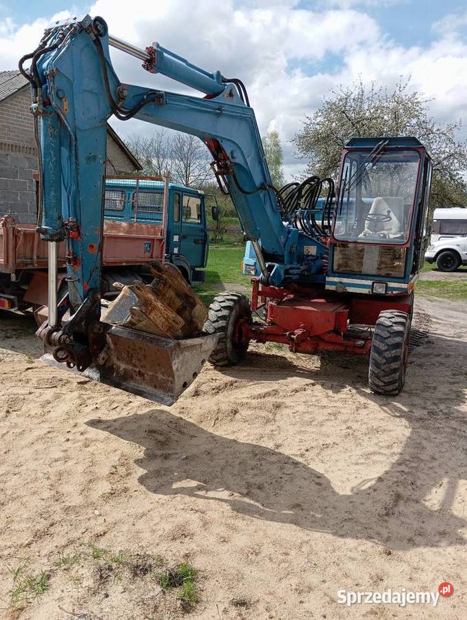 Koparka kołowa Atlas 1102D Rok produkcji 1981 Koparki lubelskie Opole Lubelskie