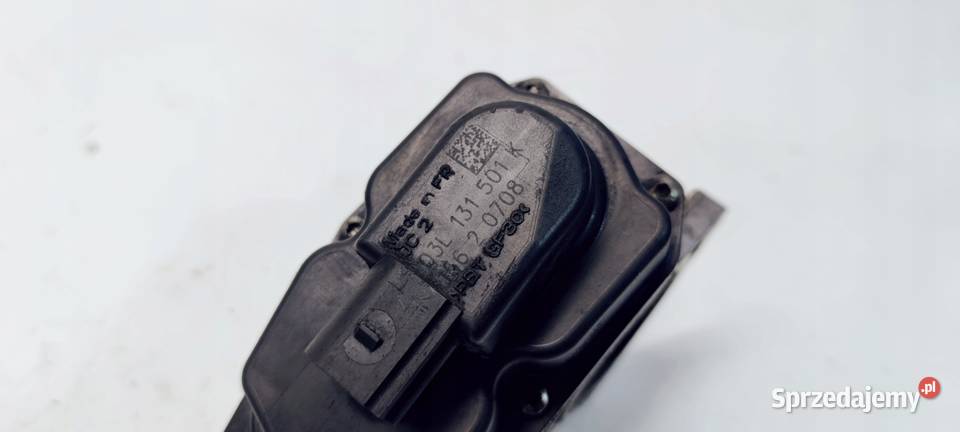 ZAWÓR EGR AUDI A3 8P 20 TDI 143 03L131501K Części samochodowe Przystajń