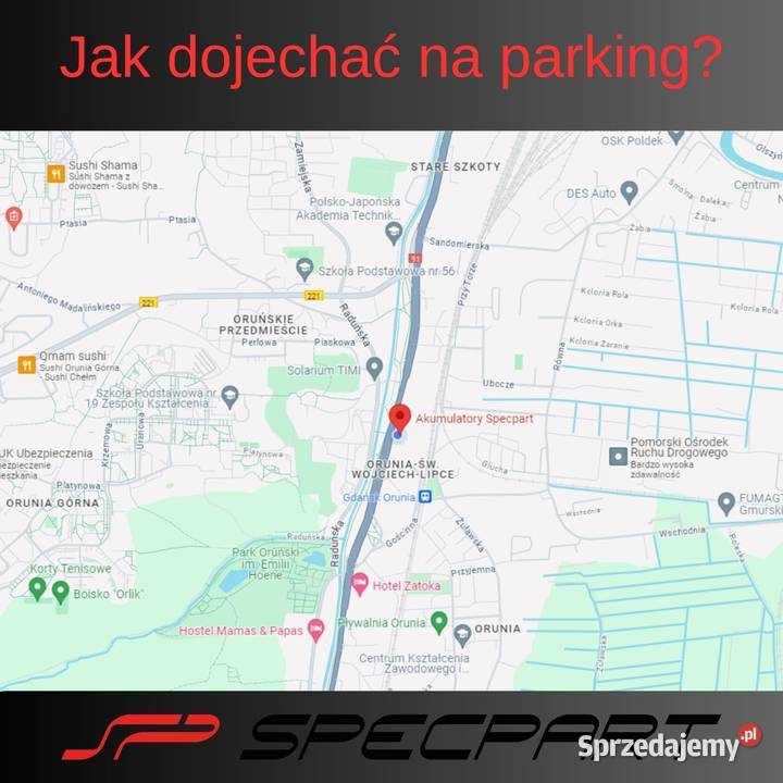 Akumulator PROTON 45Ah 350A EN PRAWY PLUS Gdańsk