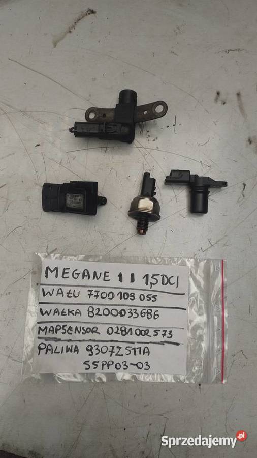 RENAULT MEGANE II 15 DCI czujnik paliwa Kielce