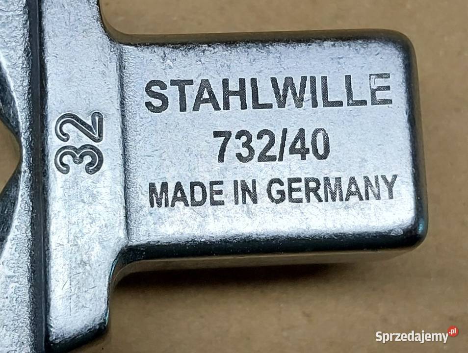 STAHLWILLE 73240 32 KLUCZ OCZKOWY 32MM GŁOWICA sprzedam