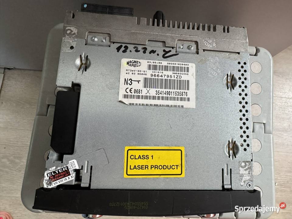 Radio RT4 Citroen Peugeot osobowe Warszawa