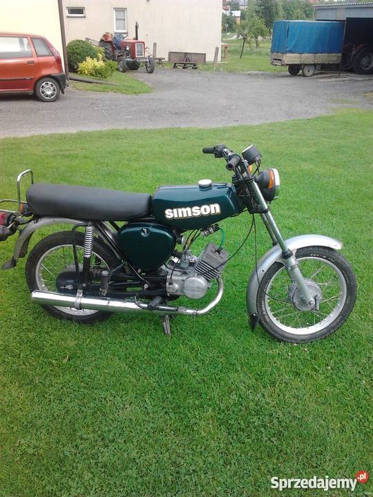 Simson s51 DDR Motoryzacja Skała