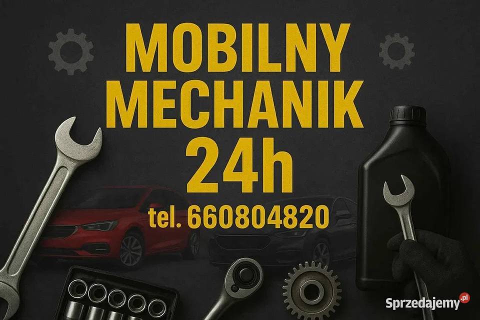 Mobilny mechanik 24h dojazd akumulator wymiana serwis