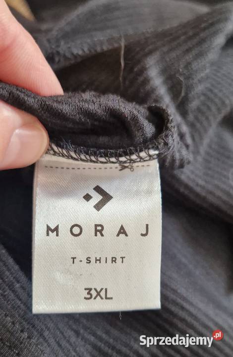 koszulka męska Moraj czarna r 4244 XLXXL Rozmiar XXL Kraków