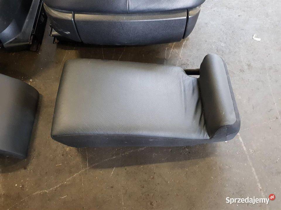 FOTELE KANAPY MERCEDES S350 W221 CZARNE SKÓRA Lipno