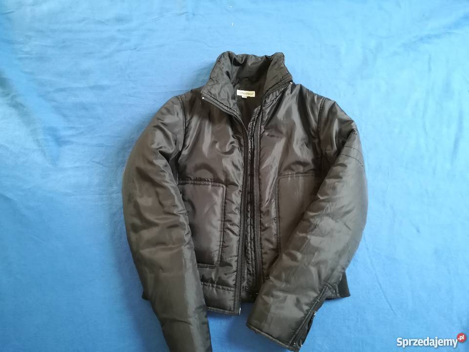 Super czarna kurtka na wiosne Warszawa