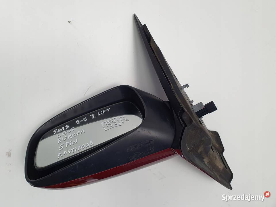 LUSTERKO Saab 95 95 I 9701r LEWE KIEROWCY 5 Pin Rudka