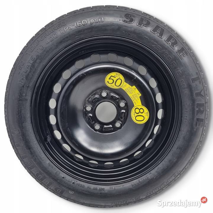 KOŁO DOJAZDOWE Volvo S40 II V50 C30 12585 R16 Samochodowe Chełm