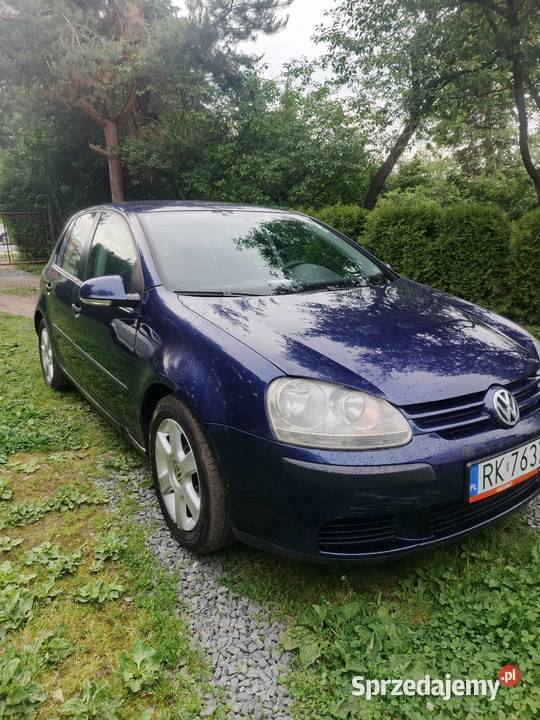 Golf 5 19 tdi BKC 120 granatowy Krosno
