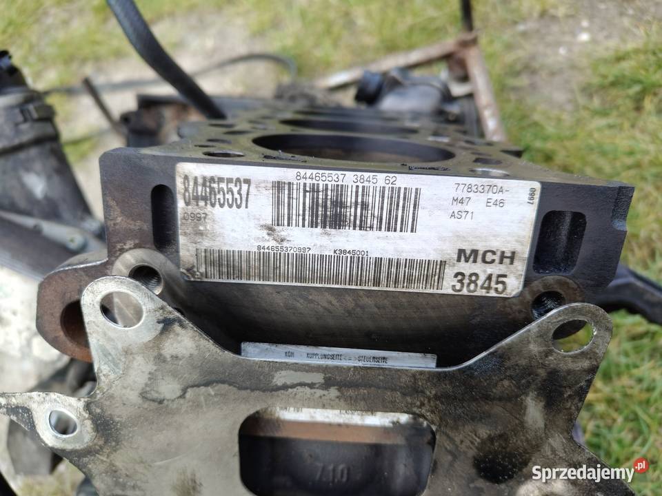 Bmw e46 20d 150 dół silnika całość Aleksandrów Łódzki