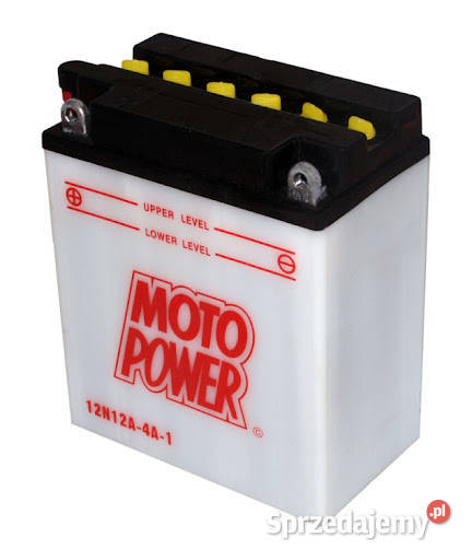 Akumulator motocyklowy MotoPower CB4LB YB4LB 12V Sosnowiec
