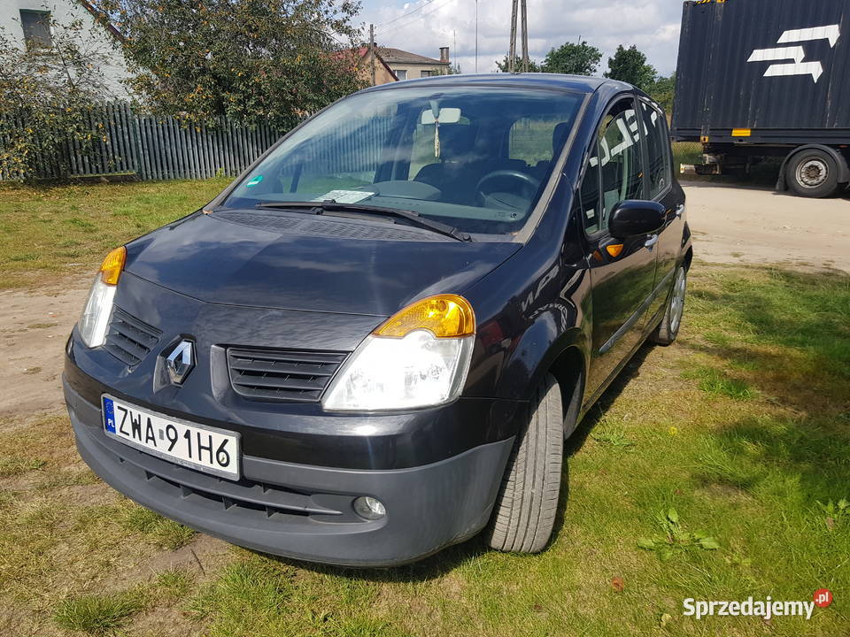 Renault Modus 12 benzyna 2006 Niski przebieg wielkopolskie Niekursko