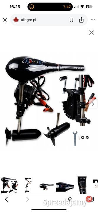 Ponton Intex Mariner 4 Silnik Volt Zefir 75 lbs Pozostałe