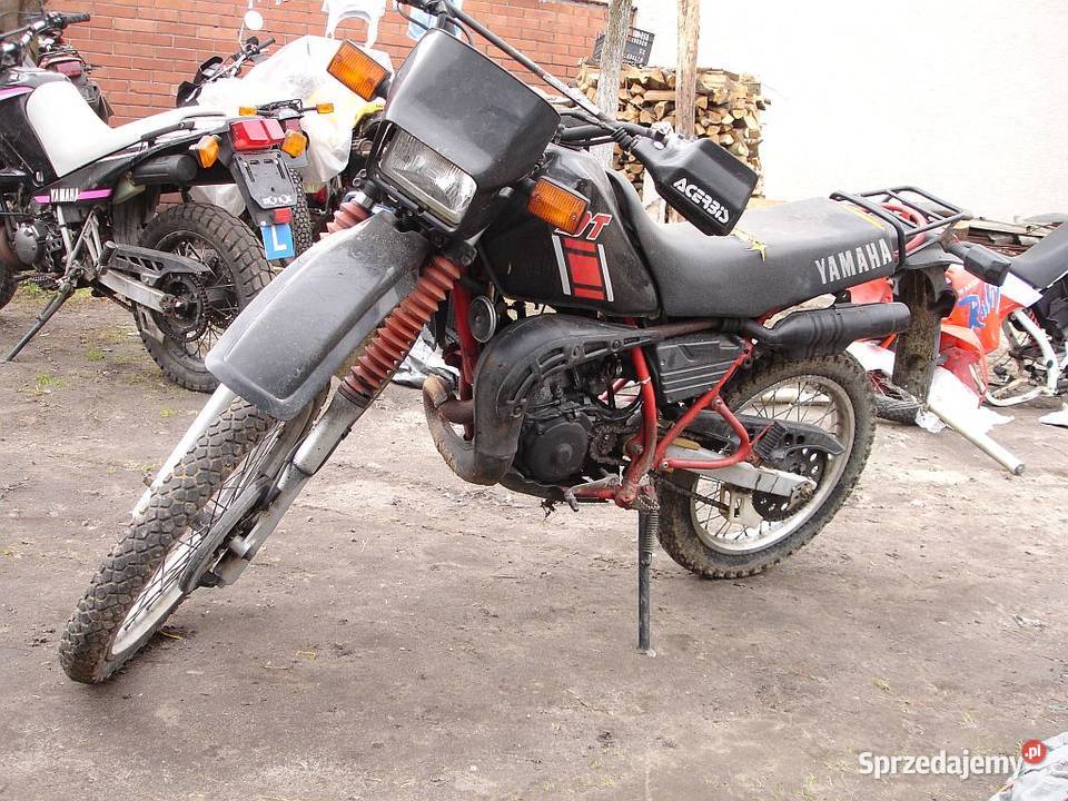 Yamaha Dt 125 LC rama papiery czesci lubelskie Janów Lubelski