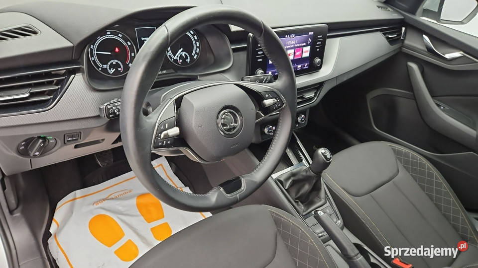 koda Scala 10 TSI Ambition Z Polskiego Salonu srebrny Warszawa sprzedam