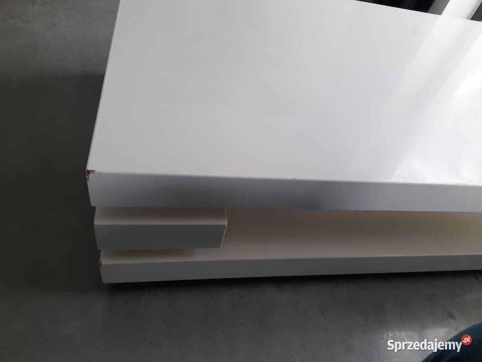 Stół ławastolik kawowy Kare Desing połysk biały Wodzisław Śląski sprzedam