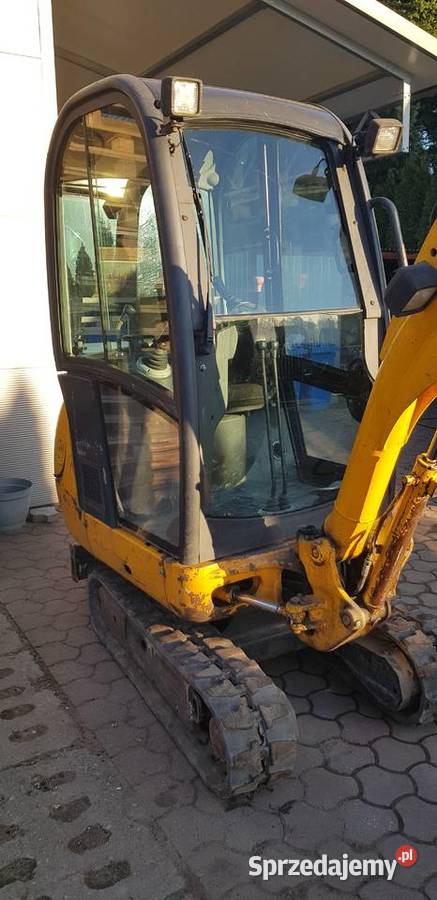 Mini koparka JCB 8016 laweta Kudrowice