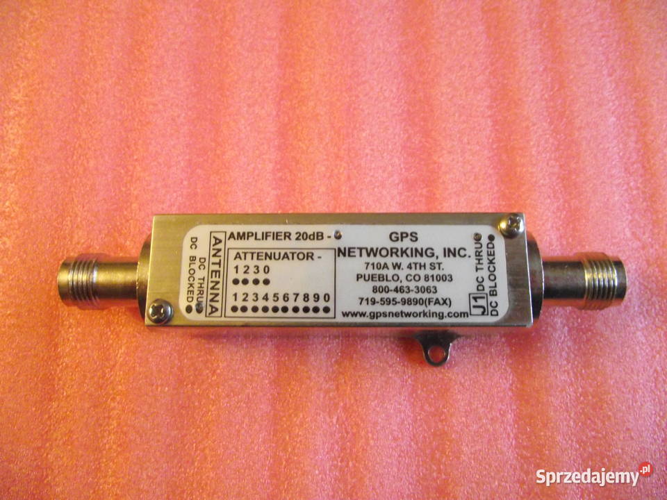 GPS Amplifier 20dB MLA20RPDC GPS NETWORKING Inc sprzedam