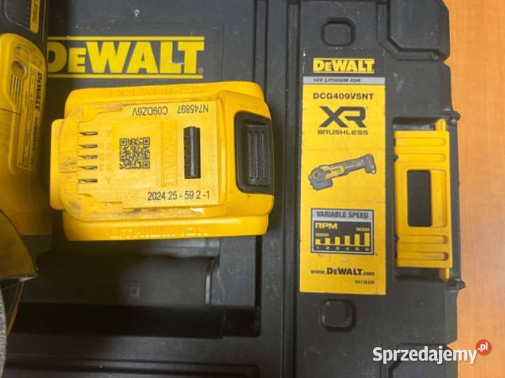 Szlifierka Kątowa DeWalt DCG409VS z serii XR Elbląg