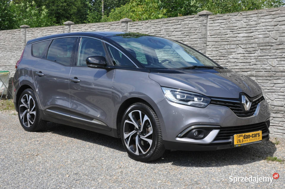 Renault Grand Scenic 13TCe 140 7 foteli Navi wielofunkcyjna kierownica śląskie Dąbrowa Górnicza