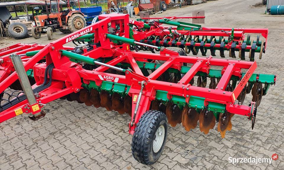 Brona talerzowa AGROMASZ BTC 60 nieuszkodzony Maszyny rolnicze