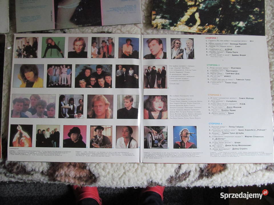 Płyty winylowe ZSRR nowe zestaw 5 płyt lubelskie Lublin sprzedam