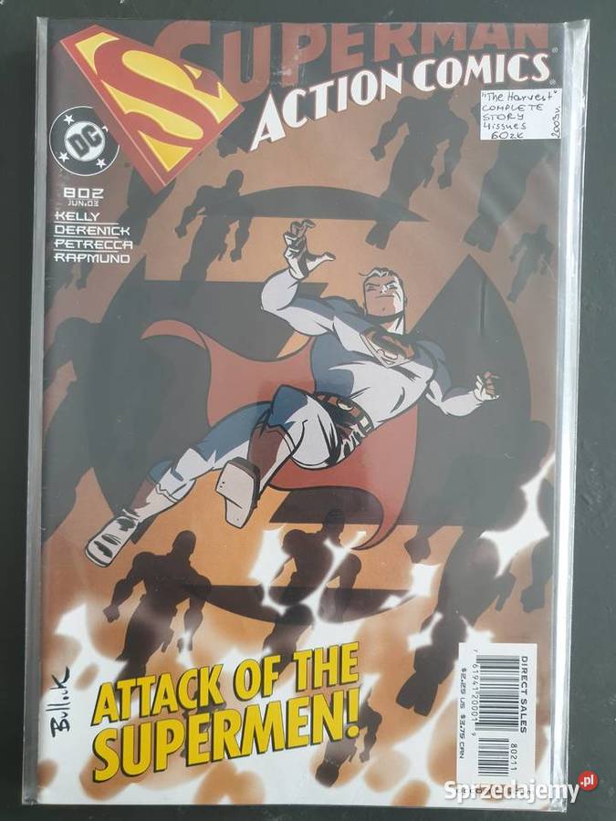 Superman Action Comics The Harvest Complete 4 Rok wydania 2003 Gdynia