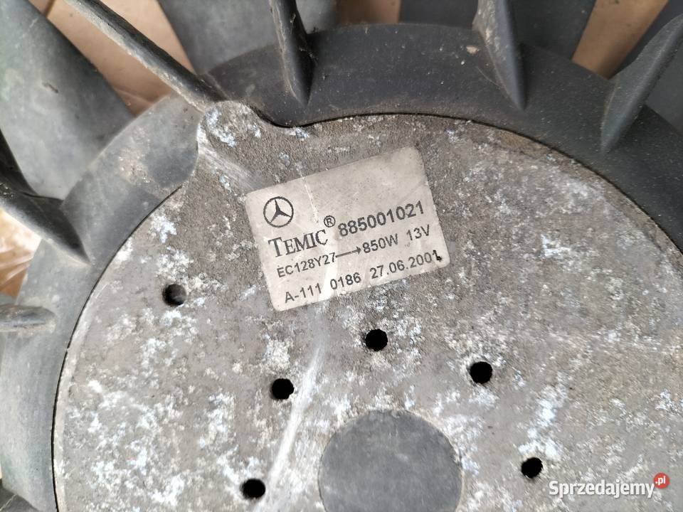 MERCEDES ML W163 A1635000293 WENTYLATOR