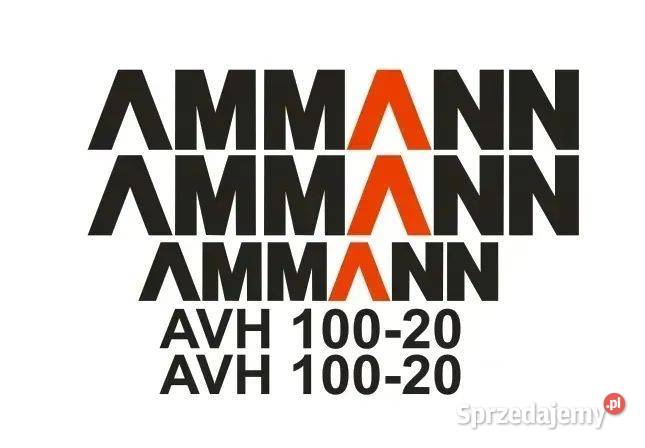 Naklejki oklejenie AMMANN AVH 10020 Zamiennik Janików sprzedam