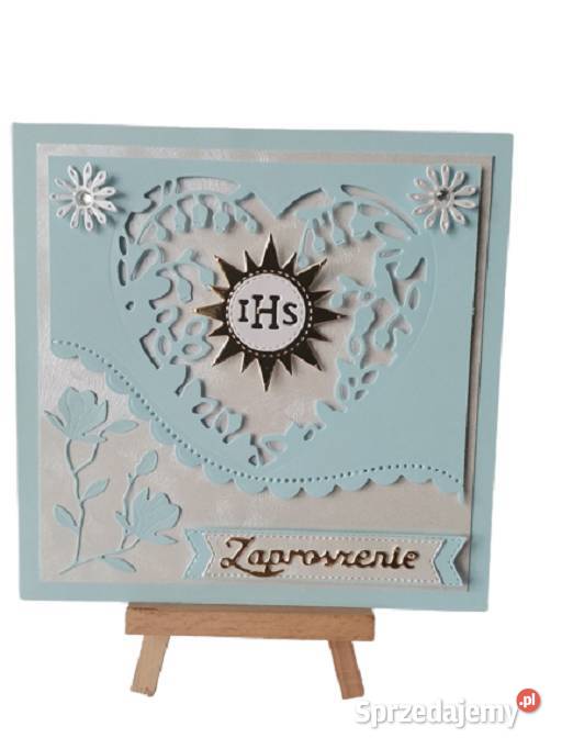 ZAPROSZENIA KOMUNIA IHS SŁONECZKO W SERCU K4 Poznań