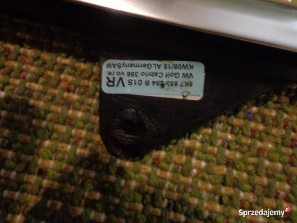 VW Golf VII Cabrio listwa chromowana szybie listwy boczne Łódź