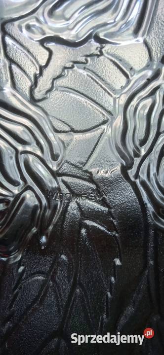 Szklana miska Indonesia Porcelana i szkło