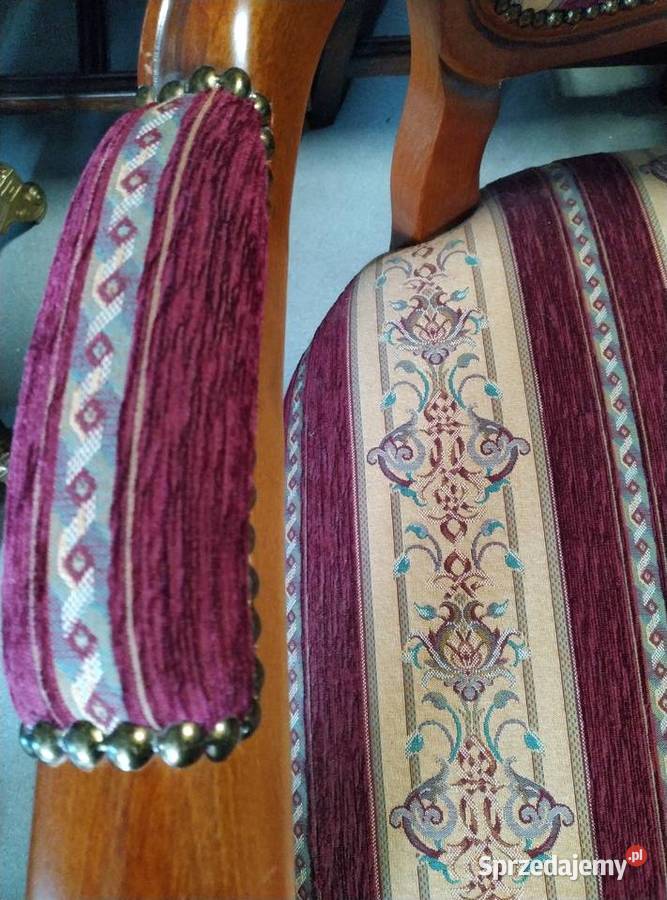 Oryginalny włoski fotel Ludwik wygodny Białystok sprzedam