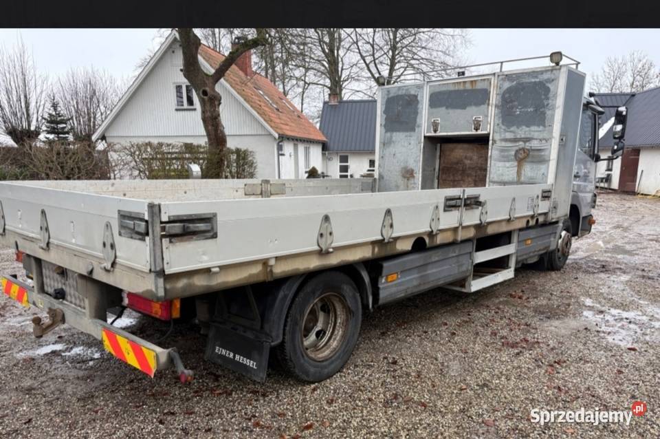 Mercedes Atego 1218 skrzyniowy paka Napęd tylna oś