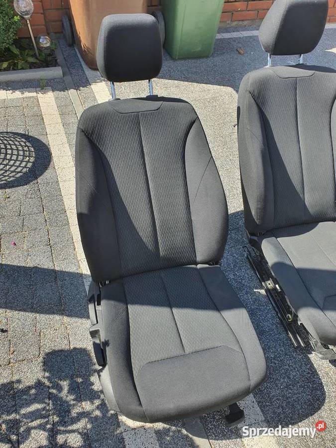 Fotele przód BMW F30 Lewy i prawy welur europa osobowe Ełk sprzedam