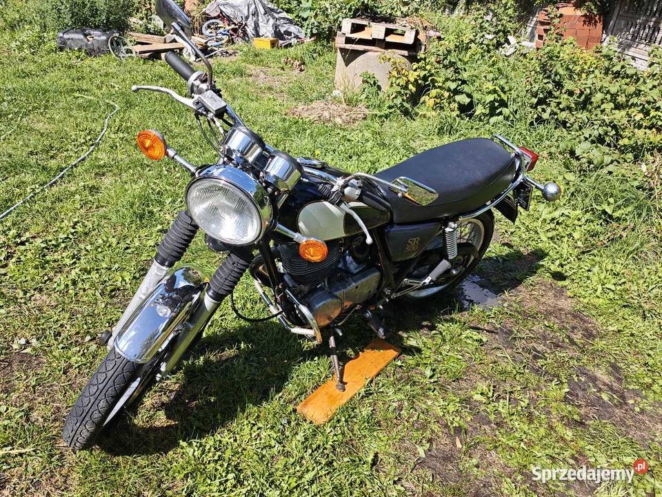 YAMAHA SR 500 zarejestrowana opłacona na chodzie mazowieckie