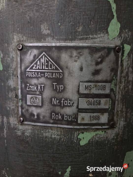 Młot Sprężarkowy Zamech MS100B 1968 palenisko Jasło