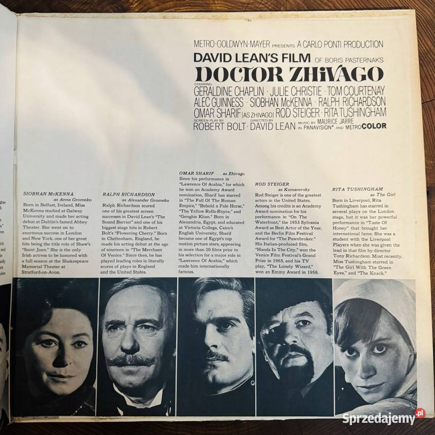 Maurice Jarre OST Doctor Zhivago NMEX US LP 1965 Poznań