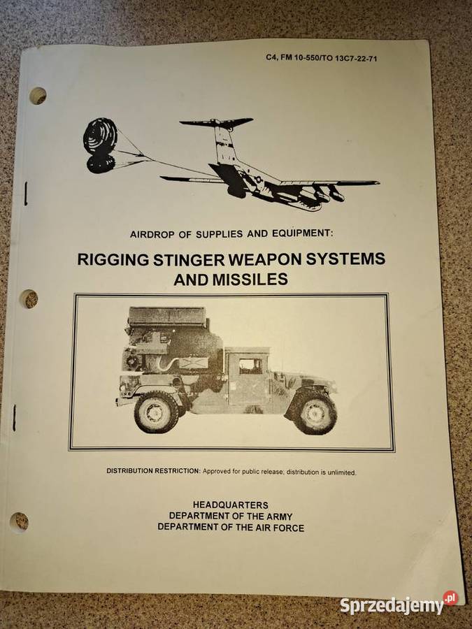 Materiały szkoleniowe TM US Army poradniki mazowieckie Warszawa