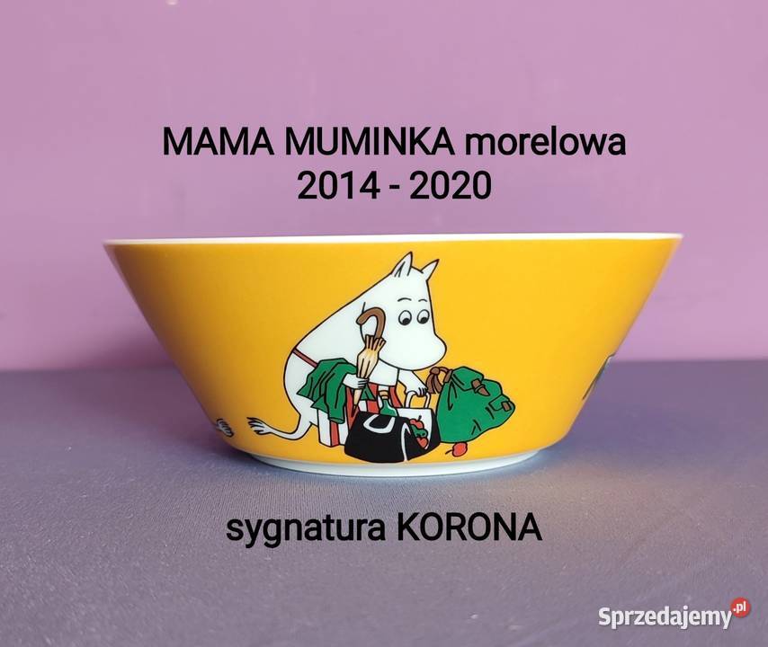 MUMINKI miseczka Moomin Arabia Finland z KORONĄ Jasień sprzedam