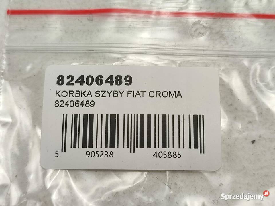 KORBKA SZYBY DRZWI TYLNYCH FIAT CROMA 19901996 Boczne (drzwi)