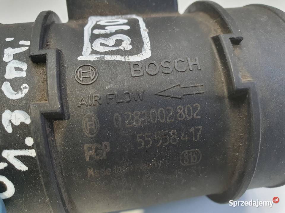 PRZEPŁYWOMIERZ Opel Meriva A 13 CDTI POWIETRZA Rudka