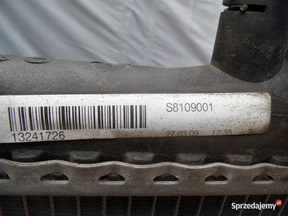 OPEL INSIGNIA A I 09r chłodnica wody 13241726 świętokrzyskie