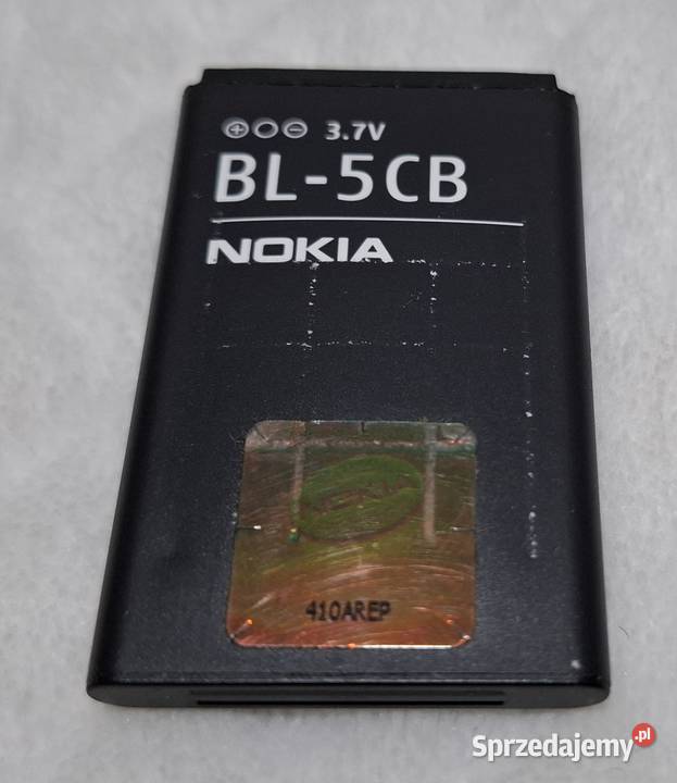 Bateria Nokia BL5CB 800mAh 37V Nokia C101 stan Części i akcesoria Czeladź