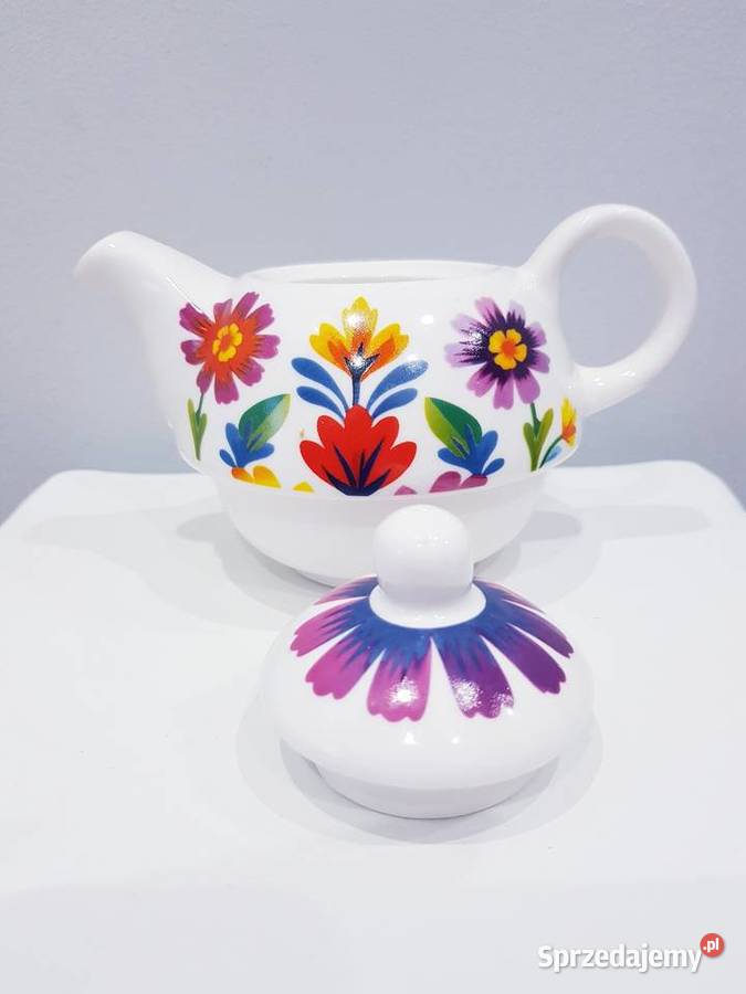 Ceramiczny imbryczek dzbanuszek do herbaty Dąbrowa Górnicza
