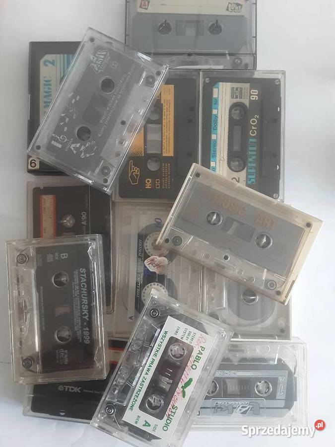 KASETY magnetofonowe 40 sztuk zachodniopomorskie Szczecinek