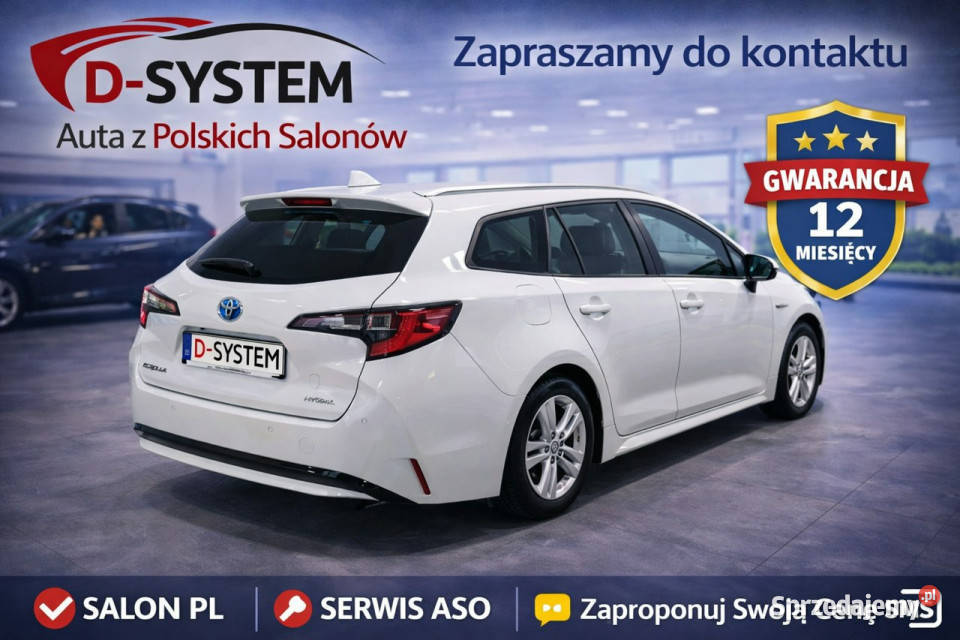 Toyota Corolla 22 Salon Polska 18 HYBRID 1wł z Corolla Białystok